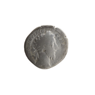 Denarius, Marcus Aurelius (121–180; Roman emperor 161–180), issuer Marcus Aurelius; obverse: head