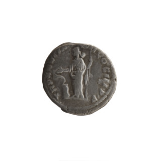Denarius of Marcus Aurelius (121–180; Roman Emperor 161–180), 176–177. Aw: Head of Marcus Aurelius