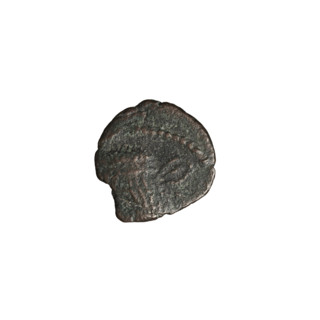 Bronze coin of Gotarzes II (King of the Parthians; 40–51). Obverse: head of Gotarzes II in a diadem