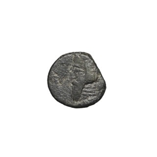 Bronze coin of Gotarzes II (king of the Parthians; 40–51). Obverse: head of Gotarzes II in diadem