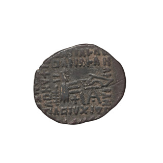 drachma, Vologases I (51–79). Obverse: bust of Vologases I wearing a diadem, king facing left.
