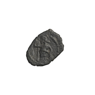 Bronze coin, Vologases I (51–79). Obverse: bust of Vologases I wearing a diadem, king facing left.