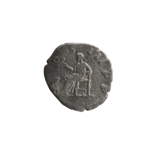 Denarius, Marcus Aurelius (121–180; Roman emperor 161–180), issuer. Obverse: Head of Marcus