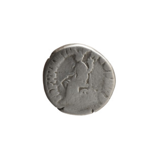 Denarius, Marcus Aurelius (121–180; Roman emperor 161–180), issuer; obverse: bust of Marcus