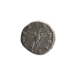Denarius, Marcus Aurelius (121–180; Roman Emperor 161–180), posthumous issue for Commodus (161–192;