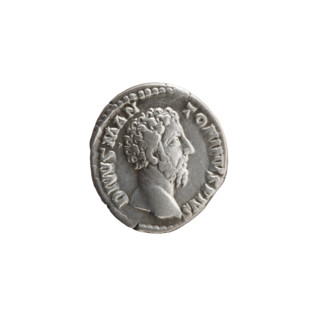 Denarius, Marcus Aurelius (121–180; Roman emperor 161–180), posthumously issued for Commodus
