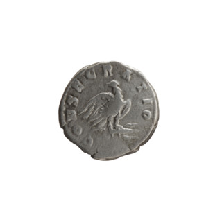 Denarius, Marcus Aurelius (121–180; Roman emperor 161–180), posthumously issued by Commodus