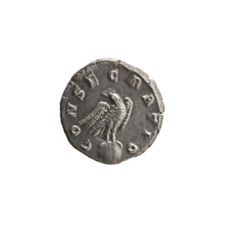 Denarius, Marcus Aurelius (121–180; Roman emperor 161–180), posthumously issuing Commodus (161–192;