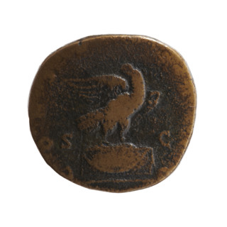 sestertius (forgery), Marcus Aurelius (121–180), posthumous for Commodus (issuer: Commodus,