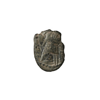 Bronze coin, Mithridates IV (King of the Parthians; 129–140 AD). Obv.: head of Mithridates IV