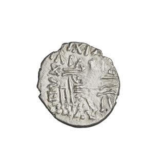 drachma, Artabanos IV (king of Parthia; 213–224 AD). Obverse: bust of Artabanos IV wearing a tiara,