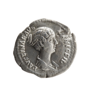 Denarius of Faustina the Younger (ca. 130–176; Roman empress 161–176; Augusta), ca. 147–161, Rome,