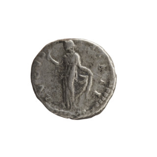 Denarius of Faustina the Younger (ca. 130–176; Roman empress 161–176; Augusta), ca. 147–161.