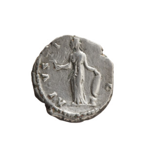 denarius, Faustina the Younger (ca. 130–176; Roman empress 161–176) (Augusta 147–161); subject: