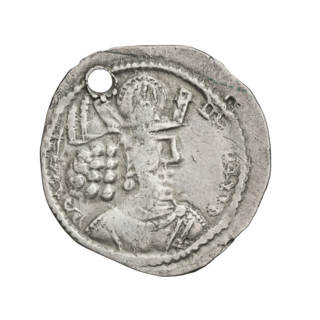 drachma, Shapur II (ruler of Persia; 309–379), Obv.: Bust of Shapur II facing right; on his head a