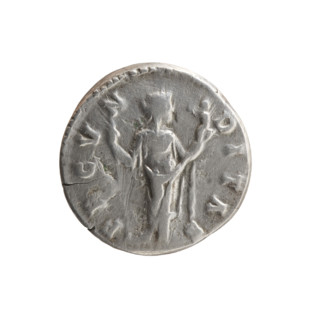 Denarius of Faustina the Younger (ca. 130–176), Roman empress (161–176); issuer: Marcus Aurelius