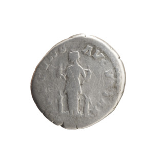 Denarius of Faustina the Younger (ca. 130–176), Roman empress 161–176; issuer: Marcus Aurelius