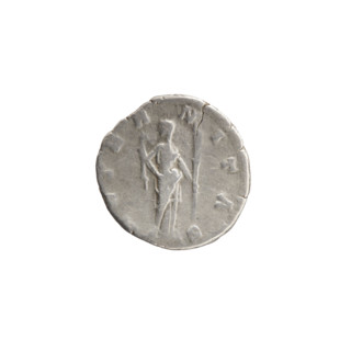 Denarius of Marcus Aurelius (121–180, Roman emperor 161–180), issued posthumously for Faustina the