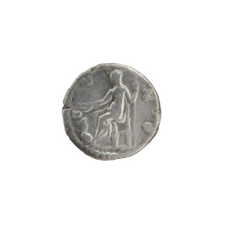 Denarius of Faustina the Younger (ca. 130–176), Roman empress 161–176; issuer Marcus Aurelius