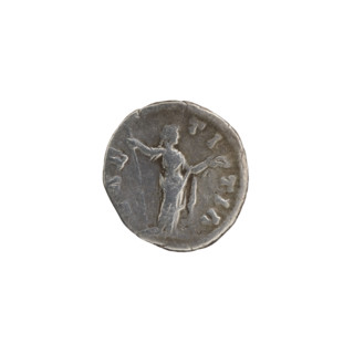 Denarius, Faustina the Younger (ca. 130–176; Roman empress 161–176), Marcus Aurelius (121–180;
