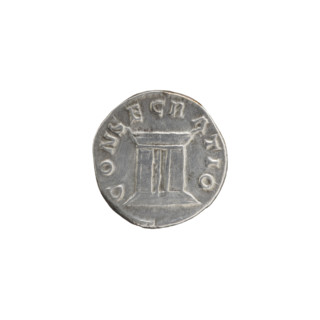 Denarius, Faustina the Younger (ca. 130–176; Roman empress 161–176) (posthumous issue for Marcus