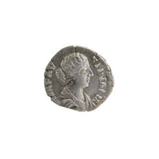 Denarius, Faustina the Younger (ca. 130–176; Roman empress 161–176) (posthumous), issuer: Marcus
