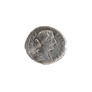 Denarius, posthumous issue for Faustina the Younger (ca. 130–176; Roman empress 161–176); issuer