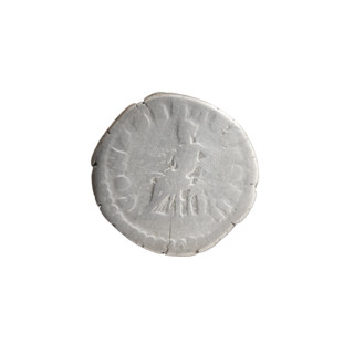Denarius of Lucius Verus (130–169; Roman emperor 161–169). Obverse: head of Lucius Verus uncovered
