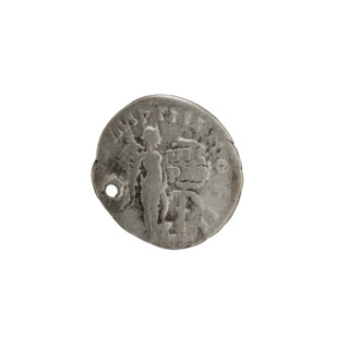 Denarius, Lucius Verus (130–169; Roman emperor 161–169), issuer: Lucius Verus. Obverse: Head of