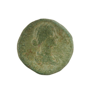 Sestertius; Lucilla (149–182/183, Roman empress 164–169); Lucius Verus (130–169, Roman emperor