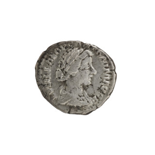 Denarius, Lucius Verus (130–169; Roman emperor 161–169), issuer; Lucilla (149–182; Roman empress
