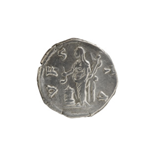 Denarius, Lucilla (149–182; Roman empress 164–169), issuer: Lucius Verus (130–169; Roman emperor