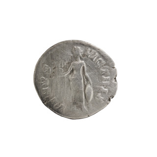 Denarius of Lucilla (149–182; Roman empress 164–169), issuer Lucius Verus (130–169; Roman emperor