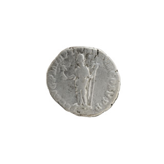 Denarius, Commodus (161–192; Roman emperor 177–192). Obverse: Head of Commodus in a laurel wreath