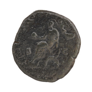 sestertius, Commodus (161–192; Roman emperor 177–192), issuer; obverse: head of Commodus in a