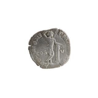 denarius, Commodus (161–192; Roman emperor 177–192), issuer; obverse: Head of Commodus in a laurel