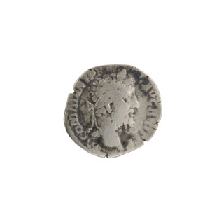 Denarius, Commodus (161–192; Roman emperor 177–192), issuer: Commodus. Obverse: Head of Commodus in