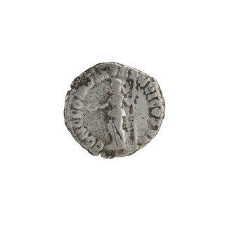 Denarius. Obverse: Head of Commodus in laurel wreath facing right; legend 'M COMM ANT, FEL - AVG