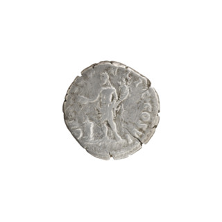 Denarius, Commodus (161–192; Roman Emperor 177–192), obverse: Head of Commodus in laurel wreath