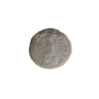 Denarius of Commodus (reigned 177–192). Obverse: Head of Commodus in a laurel wreath to right,