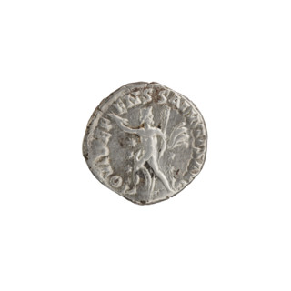 Denarius; obverse: Head of Commodus in a laurel wreath facing right, inscription 'L AEL AVREL CO -