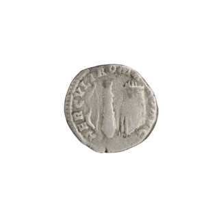 Denarius of Commodus (161–192 CE), 191–192 CE, Rome. Obverse: bust of Commodus in laurel wreath