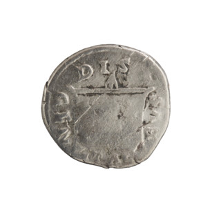 Denarius of Crispina (164–c.192), Roman empress (178–192). Issued under Emperor Commodus (161–192,