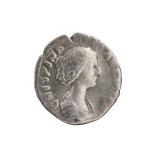 Denarius, Commodus (161–192), issuer; Crispina (164–192?), Roman empress; Roman deities: Venus;