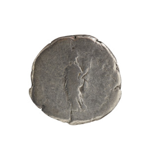 Denarius of Pertinax (emperor 126–193), 193. Obverse: head of Pertinax in laurel wreath facing