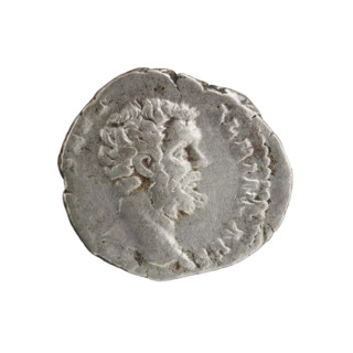 Denarius, Clodius Albinus (ca. 150–197; Roman emperor 193–197), Caesar 193–195; Septimius Severus
