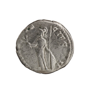 Denarius of Septimius Severus (146–211; Roman emperor 193–211), issued under Clodius Albinus (ca.