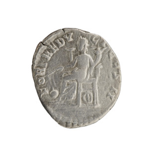 Denarius, Clodius Albinus (ca. 150–197; Roman emperor 193–197), issued during reign of Septimius