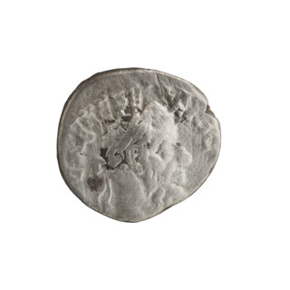 Denarius, Pescennius Niger (ca. 135–194; Roman emperor 193–194), obverse: head of Pescennius Niger