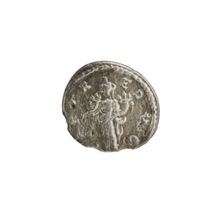 Denarius, Roman Empire, Septimius Severus (Roman emperor; 146–211). Obverse: head of Septimius